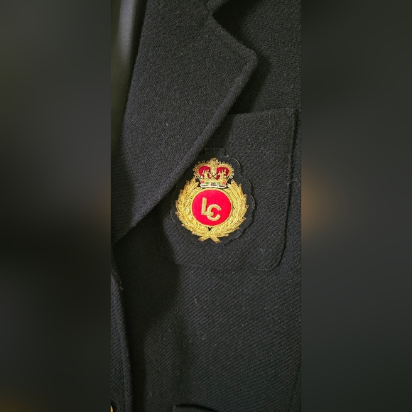 Liz Claiborne Navy Blazer - Picture 2 of 9